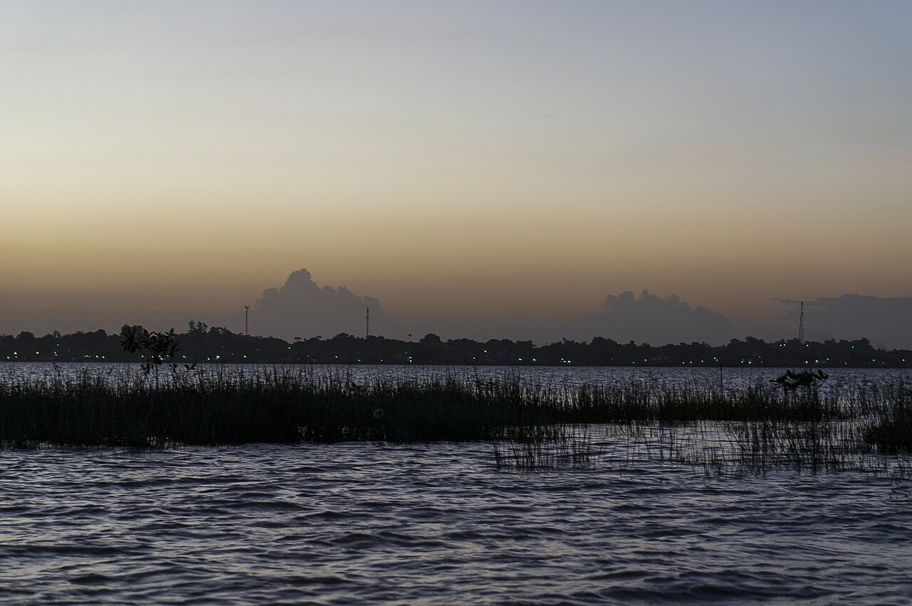 Río Essequibo a la altura de Bartica, Guyana